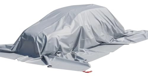 Emergency Fire Blanket for Car, Fireproof Tarp Survival Safety Fire Suppression Blanket for Electric Vehicle Truck Automotive Conflagration(9.9 * 13.2ft/3 * 4m)