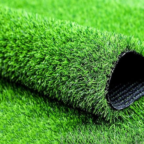 7UIYgtyO Tappeto erbato Sintetico Tappeto in Erba Artificiale Realistico Tappeto erboso Sintetico in Erba Finta for la Decorazione di Nozze del Prato del Giardino del Patio per l'outdoor(2x1m)