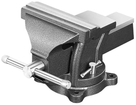 Morsetto piatto piccolo da banco lavoro for uso domestico, morsa for carichi pesanti 1 pezzo Per Falegnameria, Foratura(8 inch)