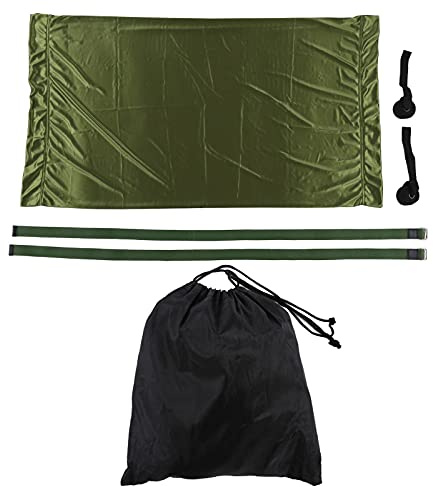 REXVTNS Amaca da Yoga Pratica ed Estensibile per Allenamento Amaca Aerea Elastica Portatile Palestra per la casa Sala Yoga (Verde Chiaro)