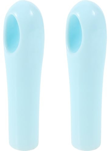 RORPOIR Plastic Broom Handle Grips and Space Saving Features 2pcs Replacement End Caps with Hangable Design for Household Cleaning Tools