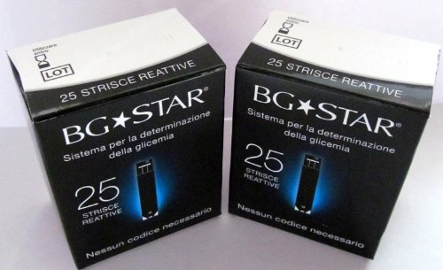 BGSTAR MYSTAR Extra 25 tiras reactivas