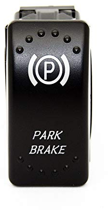 LED-Mafia Handbremse Feststellbremse Parken Bremse-Park Brake. JJ66 - Symbol Kippschalter Wippschalter Schalter Auto Boot KFZ LKW Licht 12V 24V