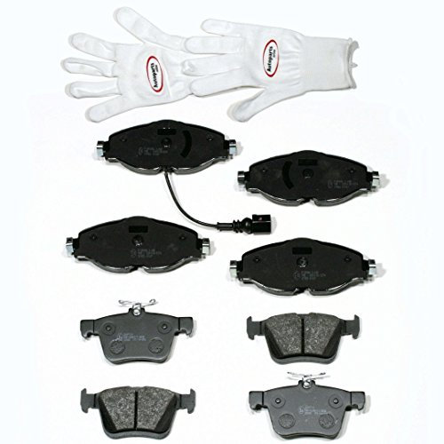 Autoparts-Online Set 60016087 Bremsbeläge 1ZA 1KV Bremsklötze Bremsen für vorne hinten