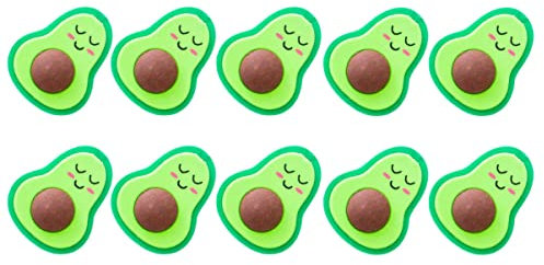 NUOBESTY Avocado Radiergummis Avocadof?rmige Radiergummis Avocadof?rmige für Bleistifte Stift Bleistift Radiergummi Kinder Cartoon Obst