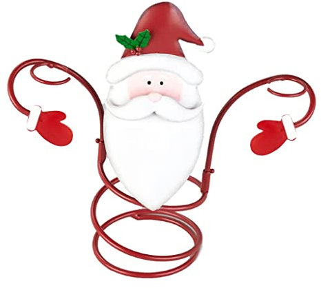 ljhnba Christmas Wine Bottle Decoration Santa Claus Snowman Wine Glass Holder Desktop Organizer Holder for Bar Home Cabinet Display Stand