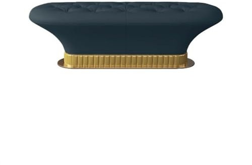 Fensterbank Schlafzimmer-Betthocker, Bettcouch, hochwertiges Leder, Garderobenhocker, einfacher Schuhwechselhocker, Einkaufszentrum, Ruhebank Bettbänke ( Color : D , Size : 160*45*46cm )