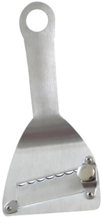 LABRIMP Cortador De Acero Inoxidable Para Cocina Hogar y Profesional Afilador Práctico Para Queso Chocolate Ajo Utensilio Resistente Anticorrosión Multifunción