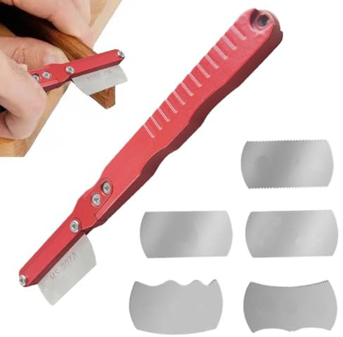 FmtwPhn Modellbau-Handsägen-Set, kleine Handsäge,Edelstahlsäge mit 5 Sägeblättern - Hobby-Säge mit kleinem Schraubenschlüssel für handgefertigte, handgefertigte Modelle und andere Feinschnitte