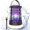 ROVLAK Insektenvernichter Elektrisch IP66 Wasserdicht 3 in 1 Mückenschutz Tragbare Mückenlampe LED Campinglampe USB Wiederaufladbar AKK für Mücken,Motten,Fliege,Spinnen