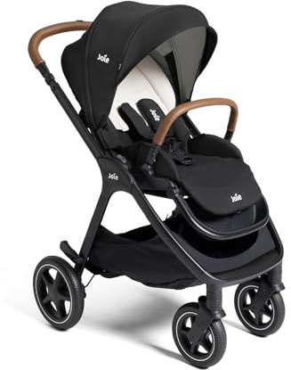 Joie Baby Kava 4-in-1 Convertible Stroller, One-Hand Fold, Multi Recline