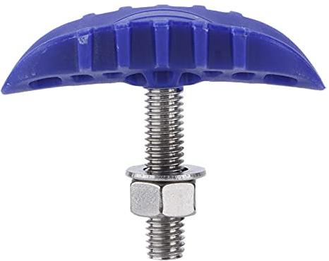 Generic Cierre Seguro de Bloqueo de Llanta de Rueda Trasera para Dual Sport, 80/100/12, Pit Bike, Nylon + Metal