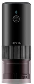 POAHNCU Cafetera expreso eléctrica portátil Molinillo De Café Portátil Pequeño Con Carga USB, Máquina De Café/Molinillo De Café Para café en polvo y cápsulas(Black)