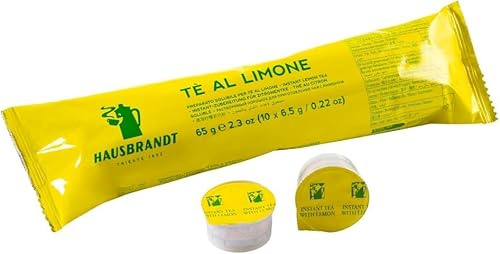 100 Capsule Tè Al Limone Hausbrandt per Macchine Guzzini e Bofrost Thè