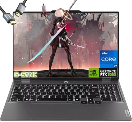 Lenovo - LOQ Gaming-Laptop RTX 5060- Intel i7-13650HX - Commutateur MUX 15,6 po FHD 144 Hz -G-SYNC -32 Go de RAM -1 To SSD -Clavier rétroéclairé -PC portable Gamer PC 2025 - Windows 11