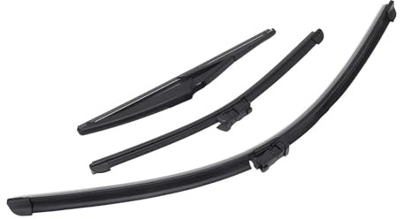 Scheibenwischer Für Fiat 500 500C 500L 2009-2023 Vorne Hinten Scheibenwischerblätter Weiche Gummi Windschutzscheibe Regen Pinsel