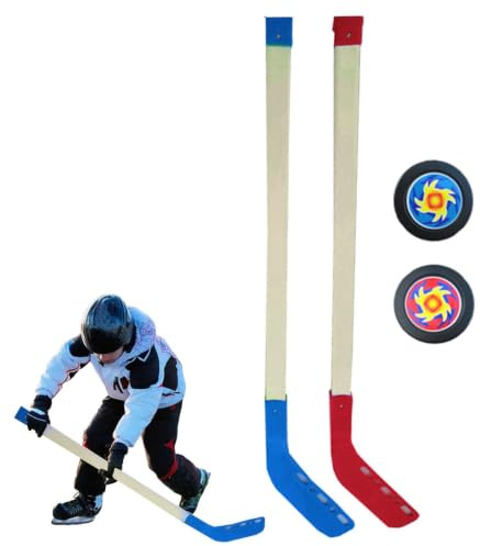 Ice Hockey Kids Hockey Sticks And Balls Set First-Class Material