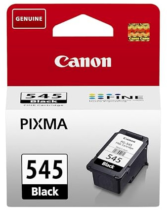 Canon Ink - Cartucho de Tinta Negro Original PG-545 - (1 x Cartucho) - Compatible con impresoras PIXMA