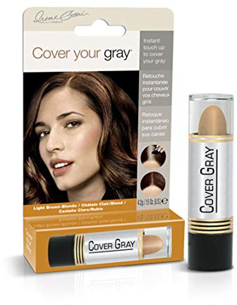 Cover Your Gray Hair Color Touch-Up Stick - Light Brown/Blonde (6-Pack)