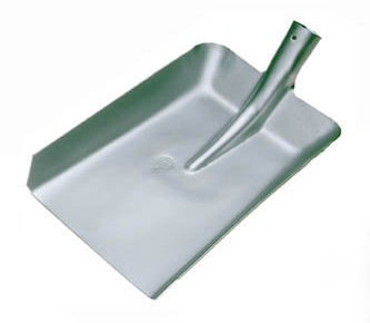 Randschaufel, Silber pulverbeschichtet, Größe 7