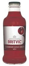 Britvic Cranberry Juice 24x160ml Glass Bottles