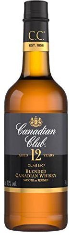 Canadian Club 12 Jahre Original | Imported Blended Canadian Whisky | 40 % vol |700 ml