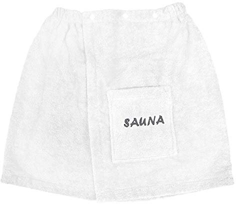 Dyckhoff - Kilt Sauna da Uomo 50/146 cm, Bianco