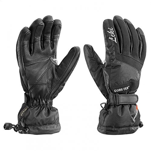 LEKI Damen Skihandschuhe Scale S GTX Lady, Black, 6.5, 63786502