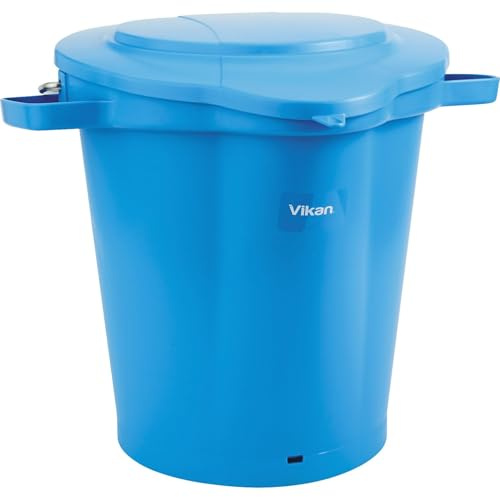 Vikan - Hygienischer Eimer - Mit Ausguss - Maßeinteilung - 20L - Blau