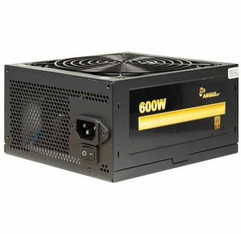 Inter-Tech Argus GPS-600 Power Supply Unit 600 W 20+4 Pin ATX ATX Black