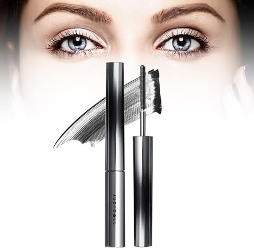 Judydoll 3D Curling Eyelash Iron Mascara - Waterproof, Long Lasting, Bristleless for Women