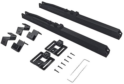 Schiebetürsystem Komplett, Scheunentür-Soft-Close-Mechanismus, Federpuffer, Schiebedämpfer, verstellbare Türstopper, Möbel-Hardware-Remissionszubehör