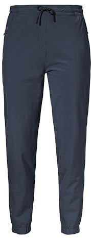 Schöffel Damen Pants Vienna L Freizeithose | wasserabweisend, 4-Wege-Stretch, leichte Outdoorhose, elastischer Bund, praktische Sicherheitstasche