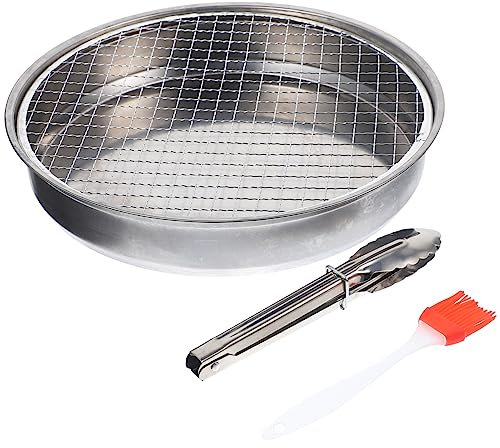 KONTONTY Holzkohlegrill Für Draußen Tragbarer Grill Aus Camping-grillwerkzeug Kleiner Bbq-herd Für Outdoor-nutzung