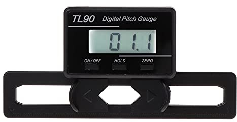 Pitch Gauge TL90 Digitale Pitch Gauge LCD Hintergrundbeleuchtung Display Klingen Winkel Messen