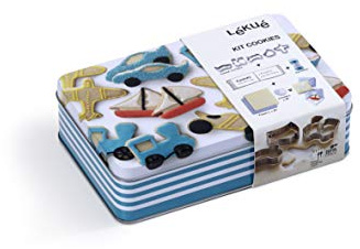 Lékué Transports Kit pour Cookies Inox