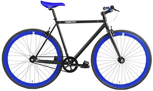 FabricBike Original Cykel för män, svart och blå, stor