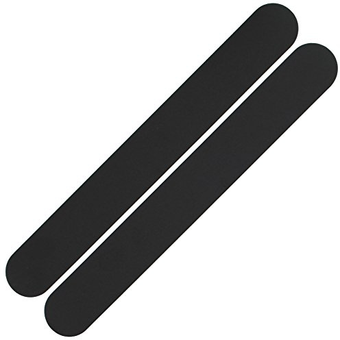 Fahrrad Kettenstreben Schutz Aufkleber Folie Lackschutz von Finest-Folia (K098 Matt Schwarz)