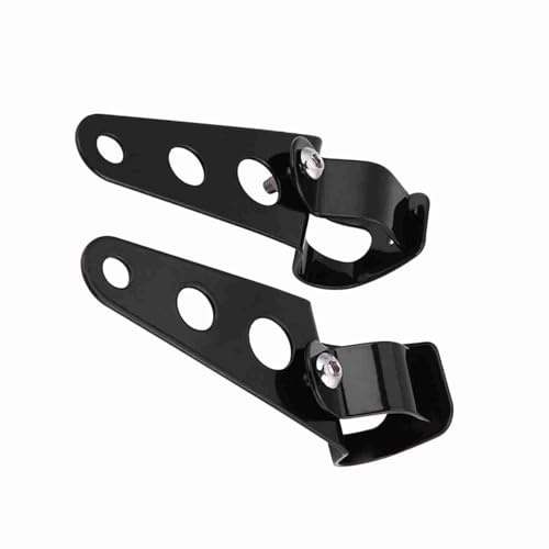 Soporte de faro delantero, 2 piezas, soporte de montaje de faro de moto para elevador de 28 a 34 mm