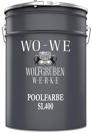 WO-WE Schwimmbadfarbe Poolfarbe Schwimmbeckenfarbe Hellelfenbein ähnl. RAL 1015-2,5L