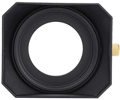 Gegenlichtblende Set quadratisch Sonnenblende Zubehör für DV Camcorder Digital Video Kamera Objektiv Filter Gegenlichtblenden Reduziert Blende Blendung und 43mm