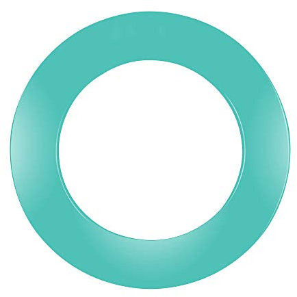 ONE80 Dart Surround Dartboard Polyurethan einteilig Jade Dartscheibe Surround Wandschutz (Plain)