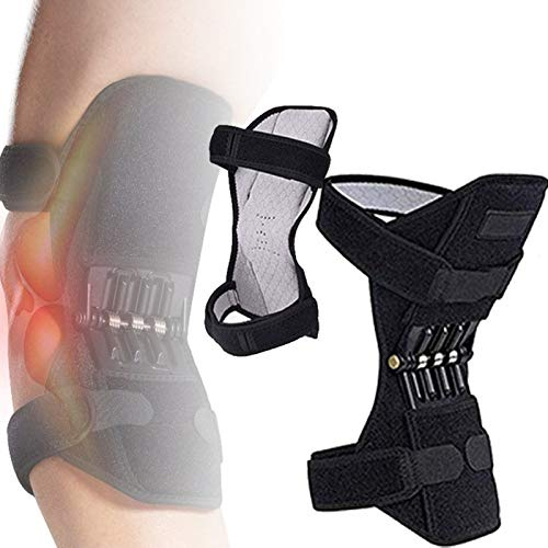 GGMWDSN Rodillera Artrosis- Refuerzo de ProteccióN de Rodilla para Osteoartritis de Rodilla, Escalada, Sentadillas, MontañIsmo, Ejercicio (Negro)