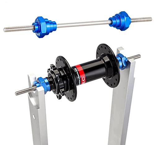 YUANYUU Zentrierständer Fahrrad Steckachse Adapter, 12/15/20mm Legierung Bike Thru Achsen Adapter, Sicherungsachse fürs Vorderrad für Mountainbike Rennrad
