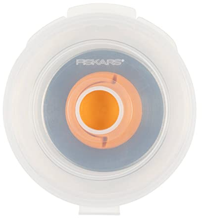 Fiskars Ersatzklinge, Titan-Rollklinge für Zickzack-Schnitte | Inkl. Klingenablage, Ø 45 mm, Stahl mit Titan-Beschichtung, 1066045