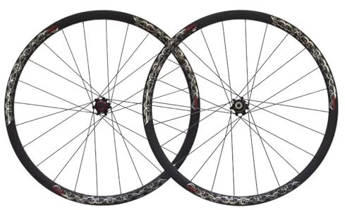 MTB Laufradsatz 26 Zoll 3K Kohlefaser Felgen Vorne Hinten Scheibenbremse Abgedichtete Lagernaben Mountainbike Laufrad Satz Schnellspanner