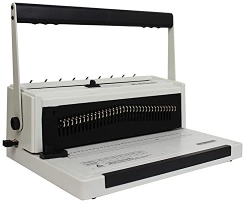 Bürozubehör, Spiral-Spulen-Bindemaschine, manueller Rundloch-Stanzer, Verstellbarer Seitenrand, 34-Loch-Dokumentenkalender, Tischkalender-Stanz- und Doppelbindemaschine