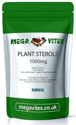Plant STEROLS Tablets 1000mg x 120 - MEGAVITES AMINOLAB