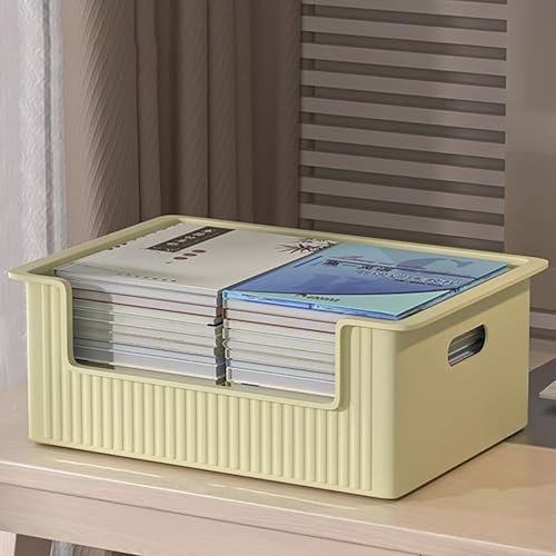 Schreibtischregal Aus Polypropylen, Schreibtischregal-Organizer, Leichtes Schreibtisch-Bücherregal, Tischregal, Schreibtisch Aufsatzregal, Regal Klein Stehend Für Wohnheim, Zuhause(Green,38cm)