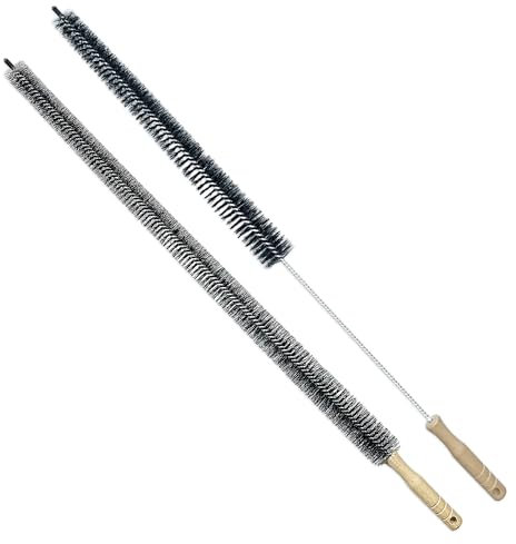 Goodility Radiator Cleaner Brush Long Thin Flexible Pack of 2 Brushes for Cleaning Central Heating System